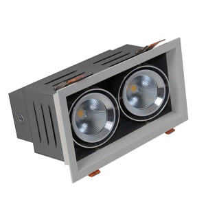 Đèn LED âm trần Downlight đôi COB 9Wx2